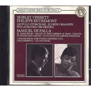 MANUEL DE FALLA SHIRLEY VERRETT PHILIPPE ENTREMONT - CD 1990 NEAR MINT CONDITION - Bild 1 von 1