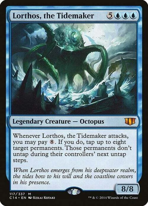 Magic The Gathering MTG LORTHOS, THE TIDEMAKER Commander 2014 NM Near Mint - Image 1 of 1