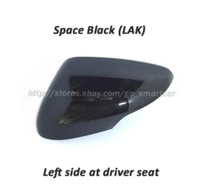 Left Side Mirror Cover in SPACE BLACK for 2015-2025 KGM Ssangyong Tivoli - Picture 1 of 2