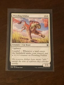 Magic the Gathering Zendikar Rising Prowling Felidar - Picture 1 of 2