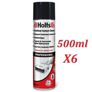 PULITORE DETERGENTE PER CONTATTI ELETTRICI ELETTRONICA 6 BOMBOLETTE AUTO SPRAY - Foto 1 di 3