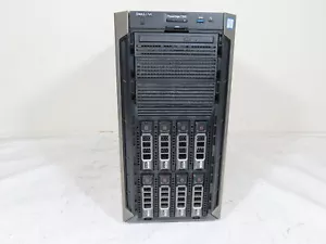 Dell PowerEdge T340 Tower Intel E-2124 3.3Ghz 32GB Ram 8x Trays H330 2x 495w - Picture 1 of 7