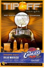 2006/2007 CLEVELAND CAVALIERS Tipoff Tonight NBA Programs YOUR CHOICE Pick Date!