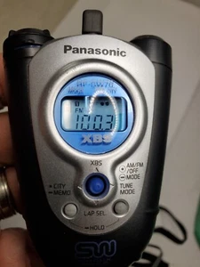 Panasonic Shockwave XBS FM-AM 2 Band Receiver RF-SW70 Works With Headphones - Picture 1 of 7