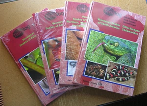 TERRALOG Venomous Snakes, ALL 4 VOLUMES (TERRALOG 14+15+16+17) - Imagen 1 de 5