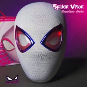 Spider-Man: Into the Spider-Verse Gwen Stacy LED Eyes Mask Prop - New! - Picture 1 of 15