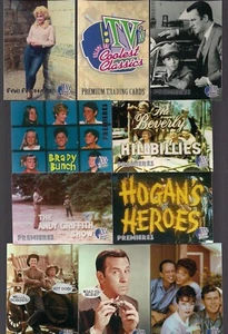 TV'S COOLEST CLASSICS 1998 IW 1960's TV SHOWS COMPLETE 90 CARD BASE SET W/ WRAP - Picture 1 of 2