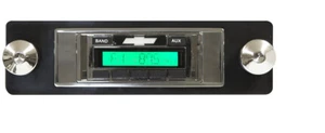 VINTAGE FIT 1956 56 Chevy Belair 150 210 AM/FM Radio USA 230 AUX CUSTOM KIT - Picture 1 of 5