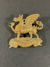 Pre WW1 Edwardian British Army The Buffs (Royal East Kent) Regiment Cap Badge