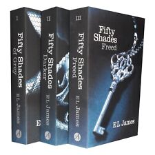The Fifty Shades Trilogy 3 Books Collection Set By E L James - Fiction - Paperba