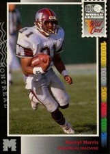 1992 Wild Card WLAF Football Trading Cards Pick From List