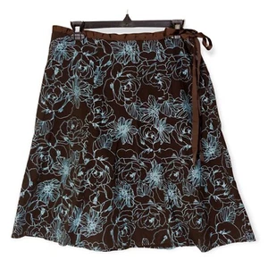 Rave Womens Floral Skirt Juniors Size XL Cottagecore Hippie Boho Vintage Autumn - Picture 1 of 12