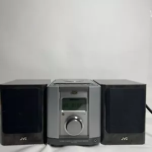 JVC FS-1000GR CD Player AM/FM Compact Mini System w/ Speakers Bookshelf - Picture 1 of 11