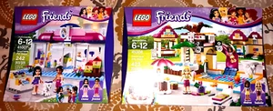 LEGO Friends 41007 41008 Heartlake Tiersalon & City Pool 2 Set Geschenkpackung. NEU! - Bild 1 von 5