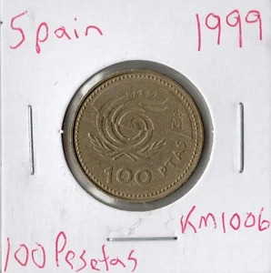 Coin Spain 100 Pesetas 1999 KM1006 - Picture 1 of 2