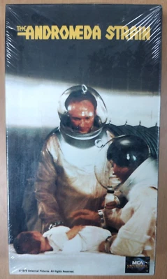 1990 *THE ANDROMEDA STRAIN* FACTORY SEALED VHS HILL/WAYNE FREE S&H JC WM DVD3 - Image 1 of 3