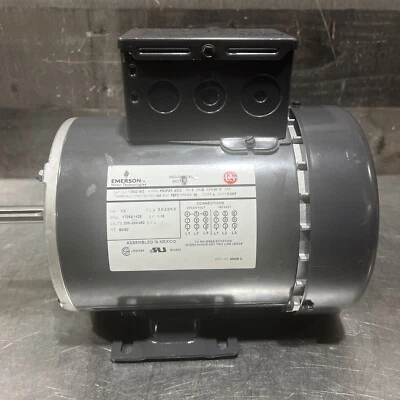 Emerson P63FST-4333 Electric Motor 1/2 HP 1725 & 1425 RPM 208-230/460 V, 3 Ph - Image 1 of 4