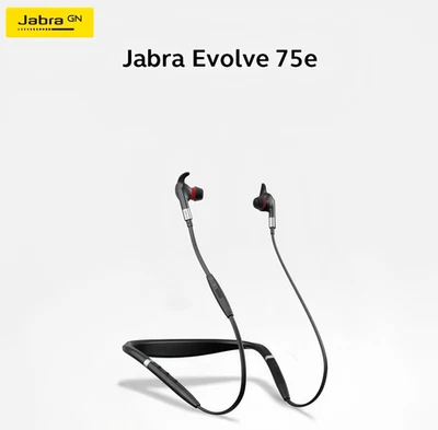 Auriculares Bluetooth Jabra Evolve 75e Genuinos - Cancelación Activa de Ruido Originales Foto 1 de 4
