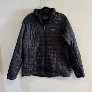 Patagonia Women’s Nano Puff Jacket Black Size XL - Picture 1 of 6