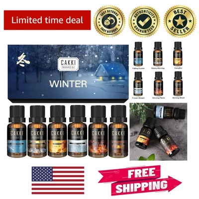 Juego de aceites esenciales Winter Collection - 6 aromas vigorizantes para cada ocasión Foto 1 de 4