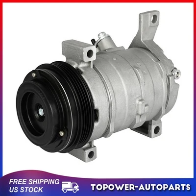 ECCPP AC A/C Compressor For GMC YUKON 2001 2002 2003-2007 2008 2009 6.0L 5.3L - Image 1 of 4