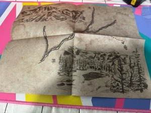 Red Dead Redemption 2 Collectors Edition Secret Treasure Map New - Picture 1 of 2