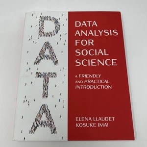 Data Analysis for Social Science: A - Paperback, by Llaudet -ISBN: 9780691199436 - Imagen 1 de 9