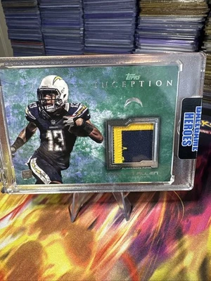 2013 Topps Inception - Rookie Patch Relics Green #RP-KA Keenan Allen /75 - Image 1 of 3