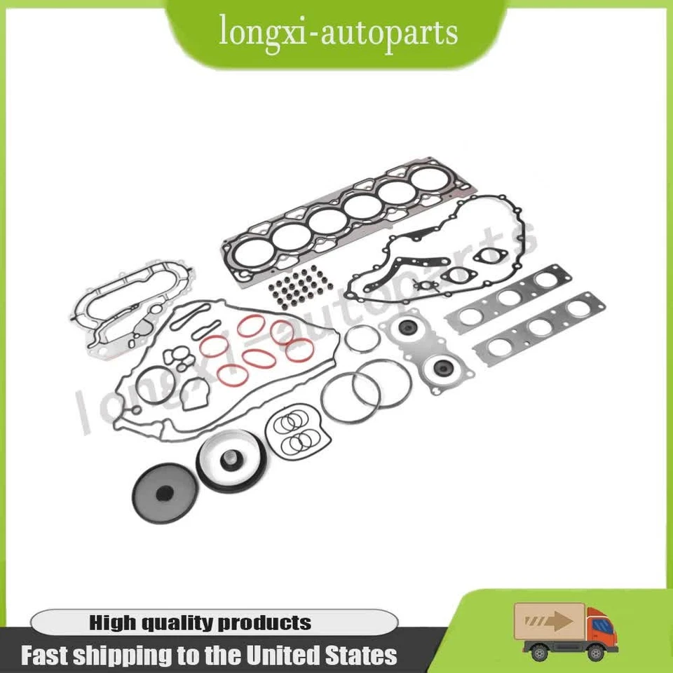 31251150 Fits Volvo XC60 XC70 XC90 S80 V70 Engine Overhaul Gasket Seals Kit - Imagem 1 de 4