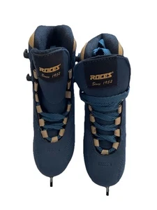 Eislaufschuhe Schlittschuhe Damenschuhe Roces Damen Caje , Blue-Gold, 37 - Bild 1 von 7