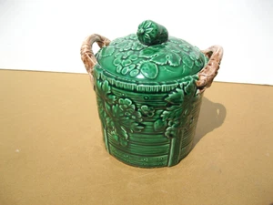 HALDON GROUP kleiner grüner Kanister mit rosa Innenseite, 1985 - Bild 1 von 6
