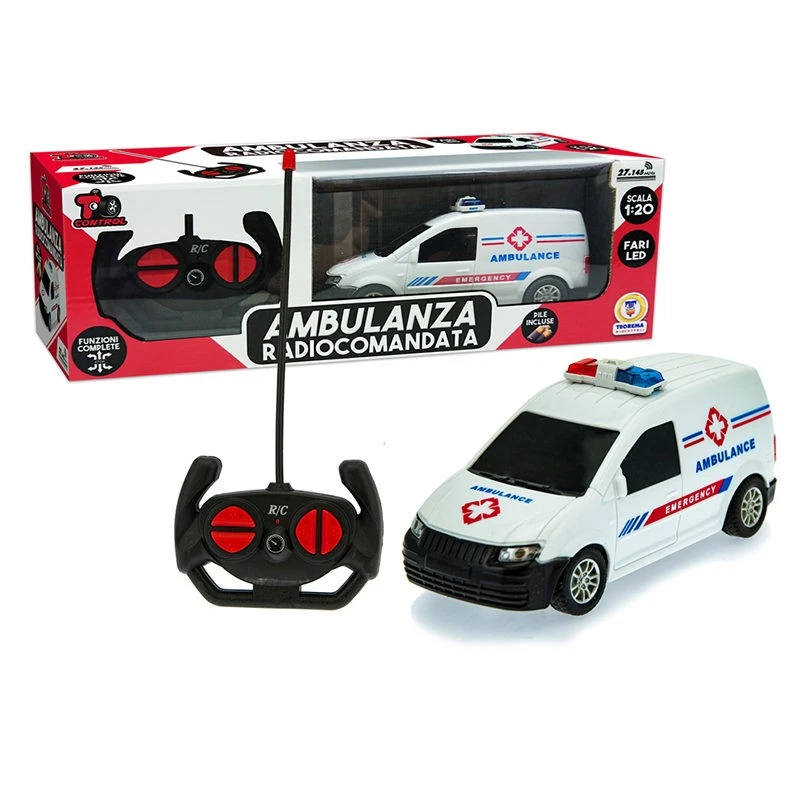AUTOMBULANZA RADIOCOMANDO SCALA 1:20 - Immagine 1 di 1