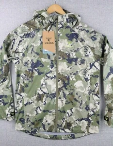 KINGS Camo Men's Xkg4505 XKG Windstorm Rain Jacket with Hood Sz M L XL 2XL NWT - Picture 1 of 27