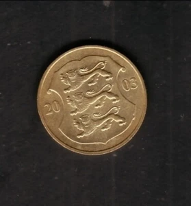 2003 Estonia 1 Kroon Coin - Imagen 1 de 2