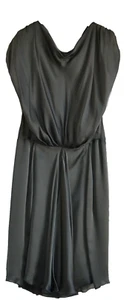 Alberta Ferretti Seidenkleid oliv Gr. IT40 - Bild 1 von 5
