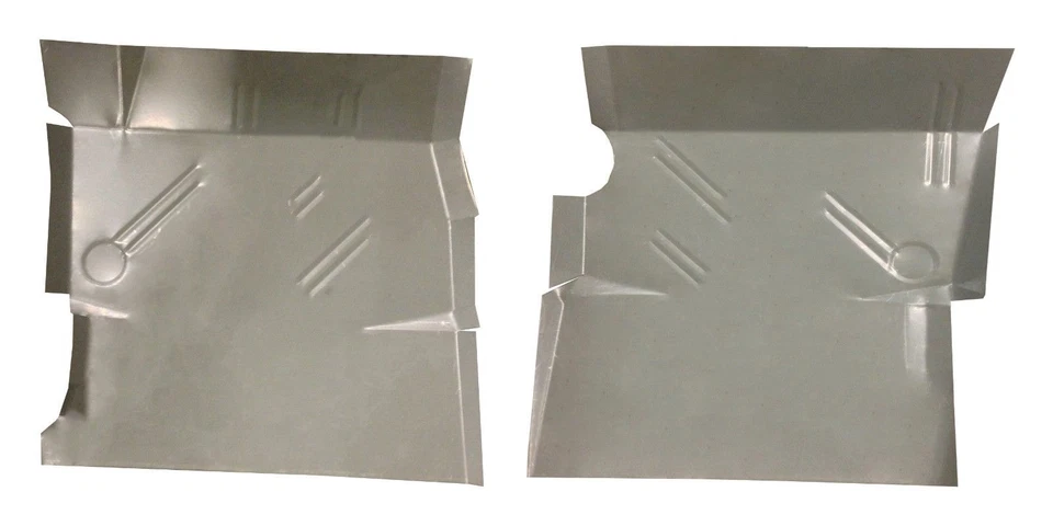 1963 1964 1965 Dodge Coronet Plymouth Belvedere Fury FRONT FLOOR PANS NEW PAIR - Image 1 of 1