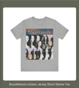 Boss mama's Unisex adult tshirt everyday wear (variety) identify choice - Picture 1 of 5