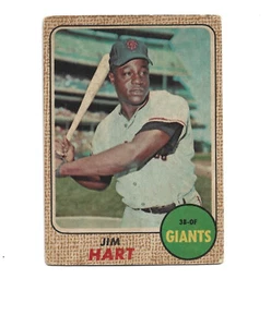 1968 Topps Venezuelan Jim Hart San Francisco Giants #73 - Bild 1 von 2