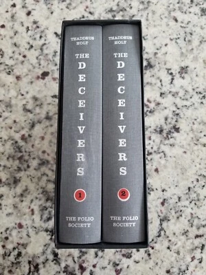 THE DECEIVERS Thaddeus Holt- 2 Vol Set - Folio Society 2008 -Excellent condition - Image 1 of 4