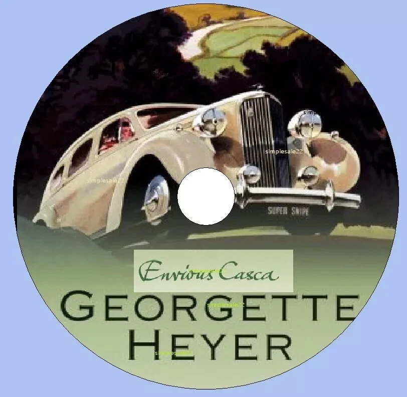 Georgette Heyer Envious Casca MP3 CD 10+ Hrs Talking Audio Book - Murder Mystery - Image 1 of 1