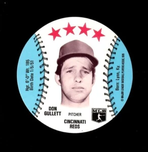 Bolsas de almuerzo MSA Safelon 1976 discos Don Gullett Cincinnati Reds como nuevas - Imagen 1 de 2