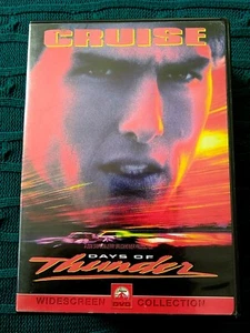 DAYS OF THUNDER - DVD- REGION-1, LIKE NEW, FREE POST WITHIN AUSTRALIA - Picture 1 of 2