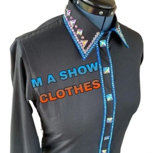 western show shirts women for Horse Riding Show, Horsemanship Shirt For show - Picture 1 of 4