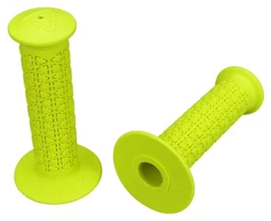 Impugnature bicicletta BMX AME old school - ROTONDE - giallo fluorescente - Foto 1 di 1