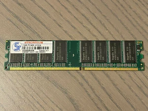 STRONTIUM 1GB PC400 Hynix Desktop Ram Memory - 1GBP8U1-6H-P - Used and Working - Picture 1 of 7