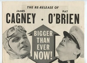 Film Trailer Werbung Teufel Hunde der Luft 1941 James Cagney Pat O'Brien - Bild 1 von 10