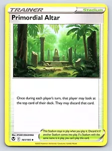 Primordial Altar 161/195 Uncommon Silver Tempest Pokemon Card - NM Near Mint - Picture 1 of 2