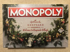 Monopoly Hallmark Keepsake Ornament Board Game. New In Sealed Box (ht-s)