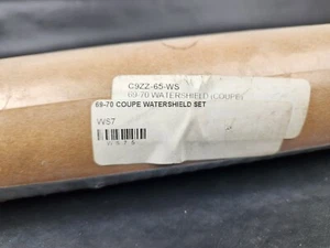 Water Shield Vapor Barrier 4Pc for 1969-70 Ford Mustang 2Dr Door/Quarter Panel - Picture 1 of 3