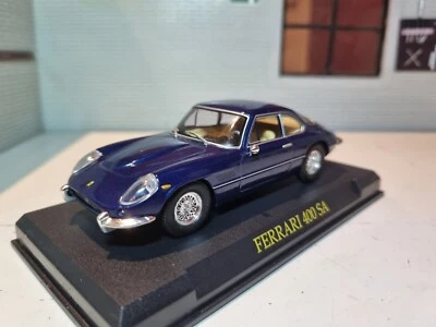 Ferrari 400 SA Superamerica Series 2 Coupe Met Blue 1962 1:43 Diecast Model Car - Image 1 of 4